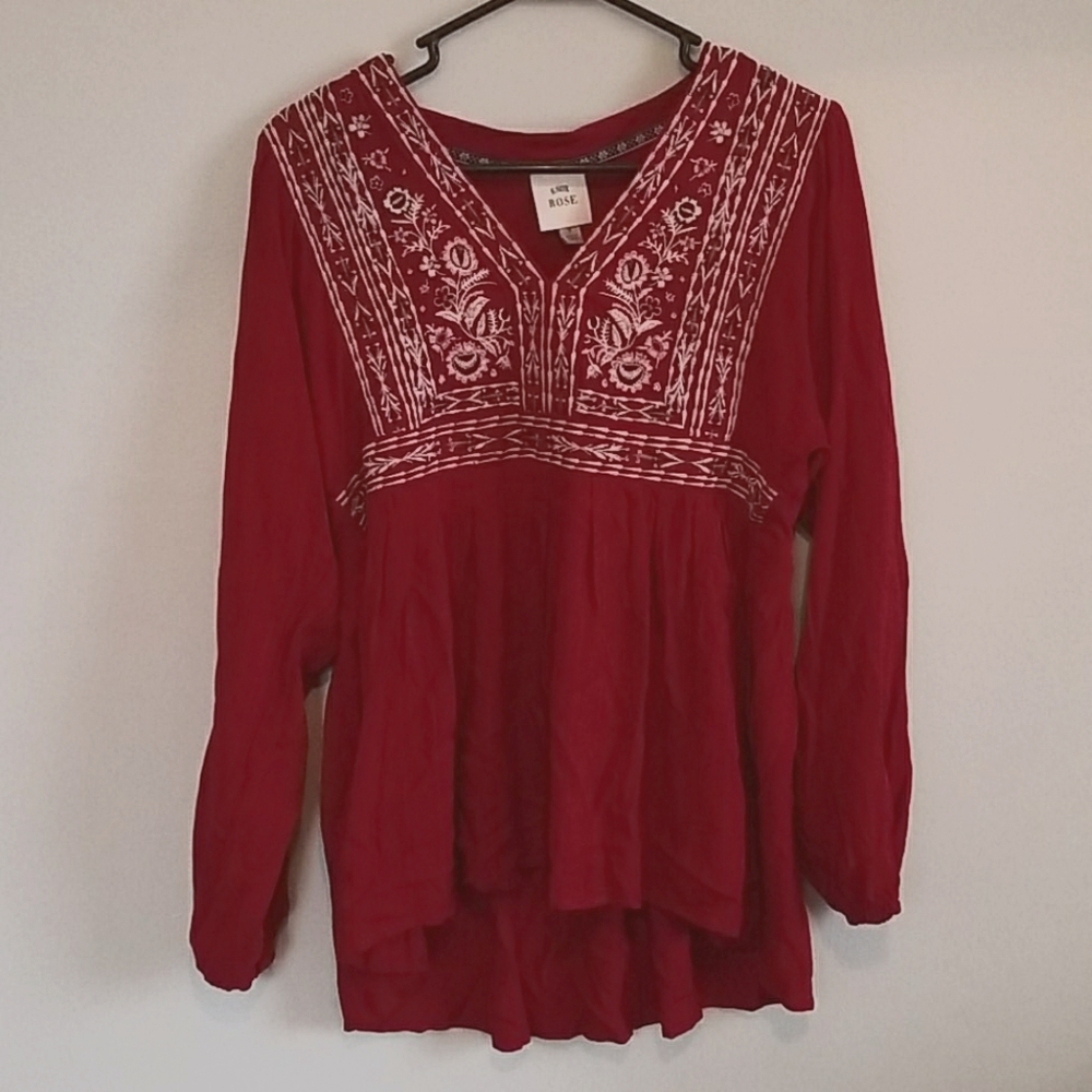 Embroidered Top